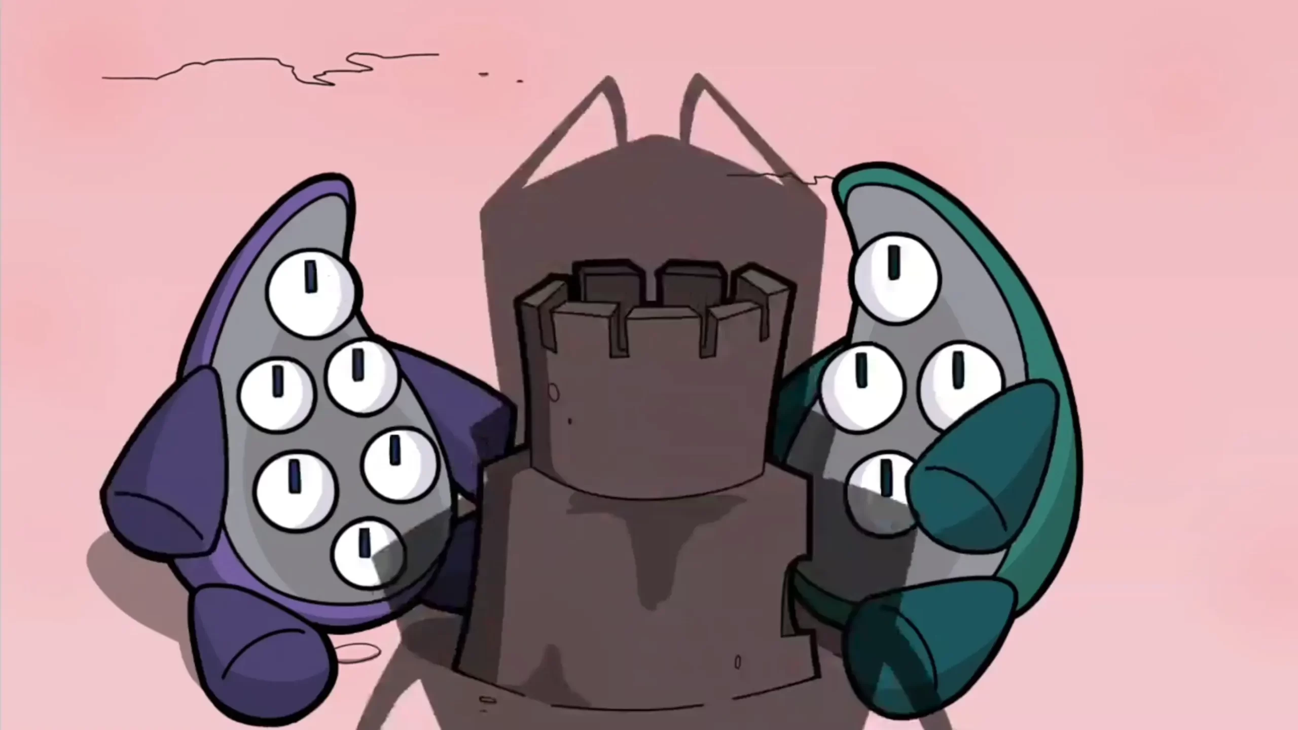Occulee_Squid Kids Sandcastle_Fianl Animation_Squishy Hugger Of Worlds