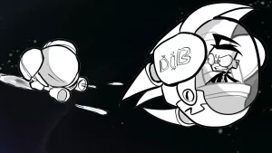 Zim and Dib Space Battle