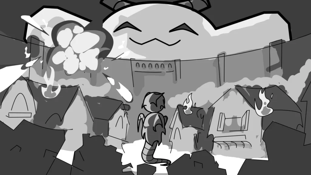 Kaya_Squishy Armada Flashbacks Scene_Storyboard_Squishy Hugger Of Worlds